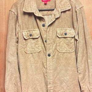 UNIONBAY Light Brown Corduroy Shirt Jacket